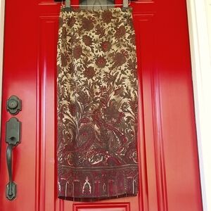 Absolutely Stunning Chic Pure-Silk Lined Skirt, size 8